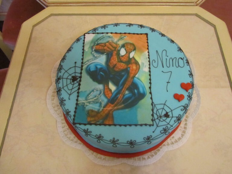 Geburtstagstorte Spider Man